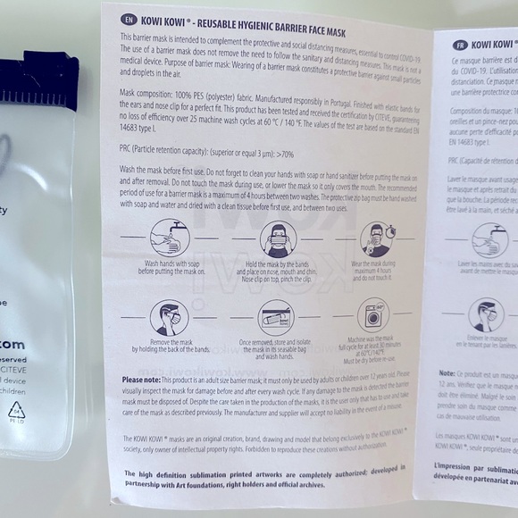 Delvaux Kowi Kowi Adult Mask - Picture 7 of 8